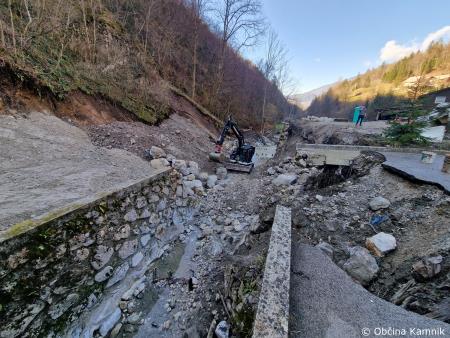 Sanacijska obnova vodotokov in hudournikov po poplavah (3)